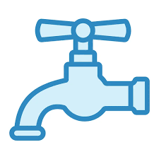 Water Tap Icon Flat Ilration