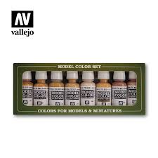 Vallejo Figure Face Skin Tones