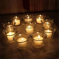 Clear Glass Votive Candle Holders Bulk
