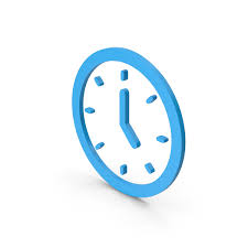 Symbol Clock Blue Png Images Psds For