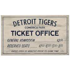 Open Road Brands Detroit Tigers Vintage
