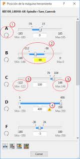 Machine Tool Position Dialog Autodesk