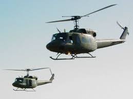 see vietnam war era helicopter on