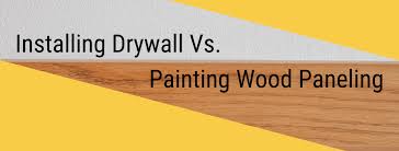 Wood Paneling Vs Drywall Upgrade