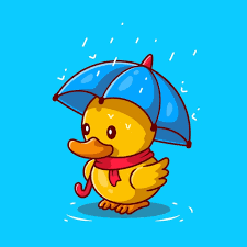 Rain Cartoon Icon Ilration