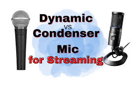 dynamic vs condenser mic for streaming