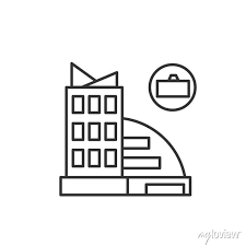 Office Building Icon Modern