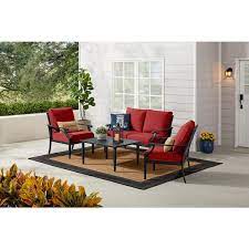 Hampton Bay Braxton Park 4 Piece Black