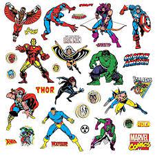 Classic Marvel Wall Stickers Marvel