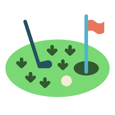 Golf Generic Color Fill Icon