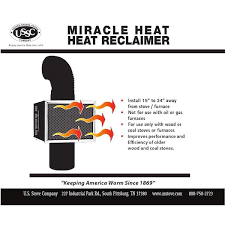 Us Stove 6 Miracle Heat Reclaimer