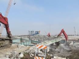 bridge building demolition morris