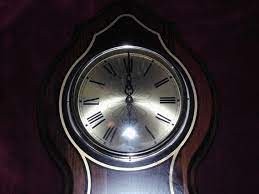Vintage Bulova Clock Barometer