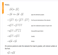 Ee 6 Simplify Radical Expressions Using