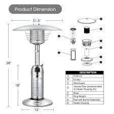 Natural Gas Patio Heater