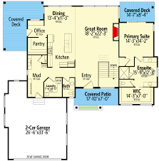 Contemporary Prairie Style House Plan