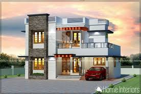 Double Floor Modern 4 Bhk Home Design