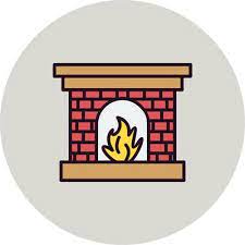 Fireplace Icon Vector Art Icons And