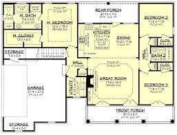 Colonial House Plans Southern Floor Plans