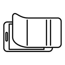 Security Protective Glass Icon Outline