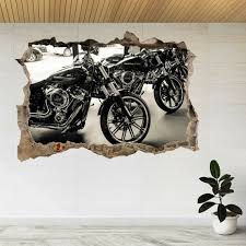 Motorcycle Bike Showroom Harley 3d