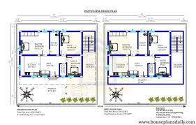 Vastu East Facing House Plan 45x45