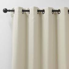 Ivory Grommet Blackout Curtain