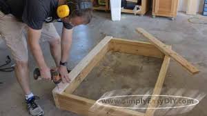 Diy Covered Sandbox With Built In Bench