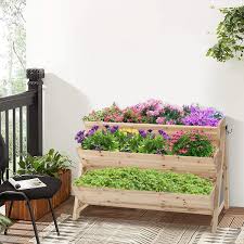 Honey Joy 3 Tier Vertical Garden Bed