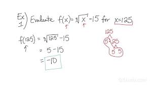 Evaluating A Cube Root Function