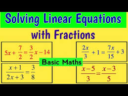 Solving An Equation In One Variable