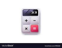 Calculator Icon Digital Keypad Math