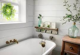23 Farmhouse Bathroom Shelf Ideas To
