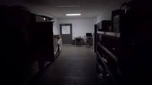 Dark Scary Hospital Storage Room