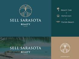 Florida Beach Realty Logo Design