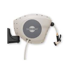Retractable Garden Hose Reel With 50 Ft