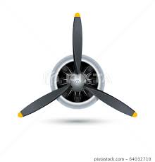 Plane Blade Propeller Vector Airplane