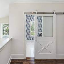 Laundry Room Barn Doors Design Ideas