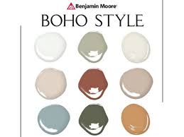 Bohem Home Paint Palette Benjamin