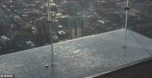 Glass Skydeck On 103rd Floor Of Chicago