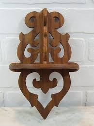 Tall Wood Wall Shelf Icon