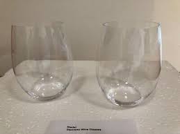 Riedel Stemless Wine Glasses Set Of 12