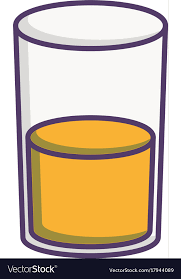 Water Glass Icon Royalty Free Vector