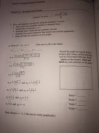 Solving Quadratic Equations Section 9 3