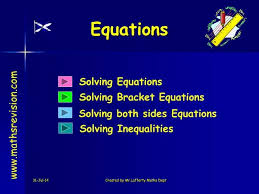Ppt Equations Powerpoint Presentation