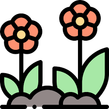 Flowers Detailed Rounded Lineal Color Icon