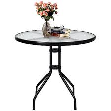 Round Table Tempered Glass Top