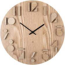 Wall Clocks Wooden Clock Fashion Living