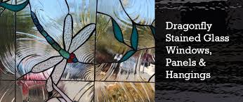 Dragonfly Stained Glass Windows Panels