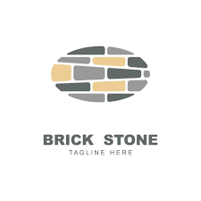 Stone Wall Logo Vector Art Icons And